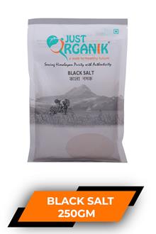Just Organik Black Salt 250gm